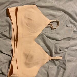 LULULEMON Happy Warrior Seamless Bra A/B Molded Cups Pink Ballet Slipper